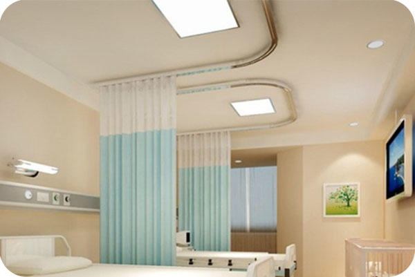 OKT LED Flat Panel Fixture in hospital room - FL