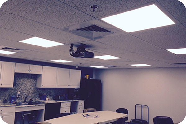 OKT 2x4ft Led Panel Light In Hospital Conference Room - Boston, MA, USA