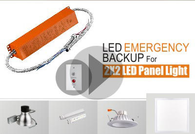 Installation Of LED Emergency Backup For 2X2FT LED Panel Light