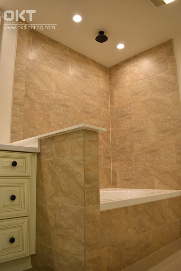 OKT Lighting 6inch 11W Downlight In The Bathroom In New Orleans