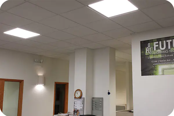 OKT 2x2ft Led Panel Light In Office In Chicago