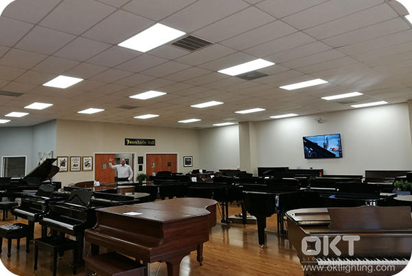 OKT FS 2 x 4 Panel Installed In The Piano Museum In Raleigh NC