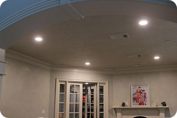 OKT LED Recessed Retrofit Downlight in House - Houston