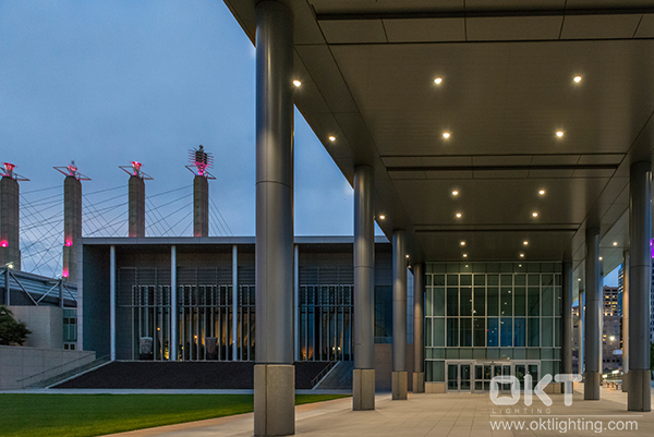 OKT LED Downlights for Bartle Hall