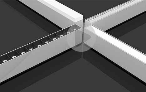 led linear suspended fixture
