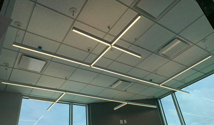 Suspended, surface and wall mount led linear lighting