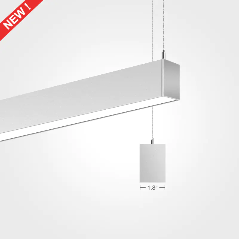 1.8 inch Pendant LED Linear Light Fixture